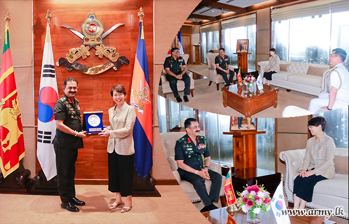 Korean Ambassador During Meet with Commander Appreciates Army Role