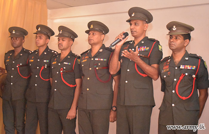 56 வது காலாட் படைப்பிரிவின் அதிகாரிகளுக்கு புவியியல் நிலை தொடர்பில் அறிவு  