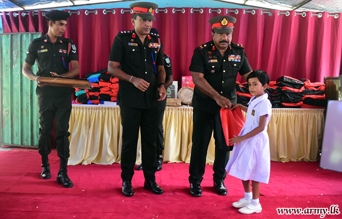Remote School & Students Given Educational Accessories  