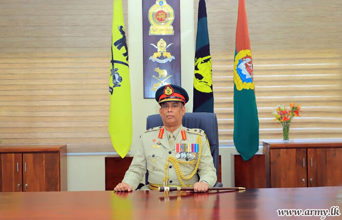 Major General U.D Wijesekara Takes Over Duties as SLAVF Commandant