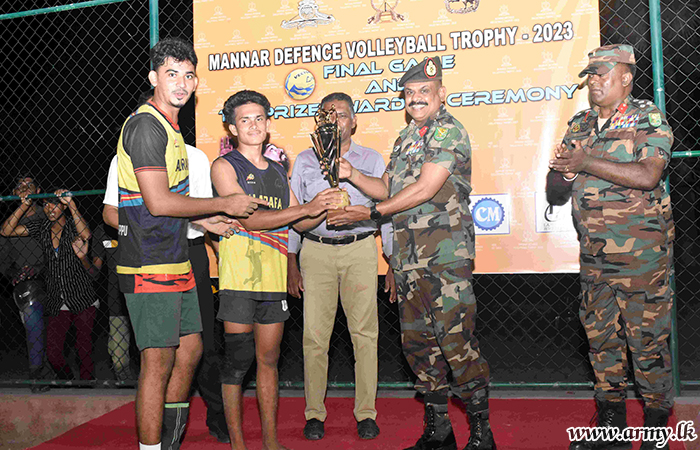 543 Infantry Brigade Organizes Civil-Military Volleyball Tournament