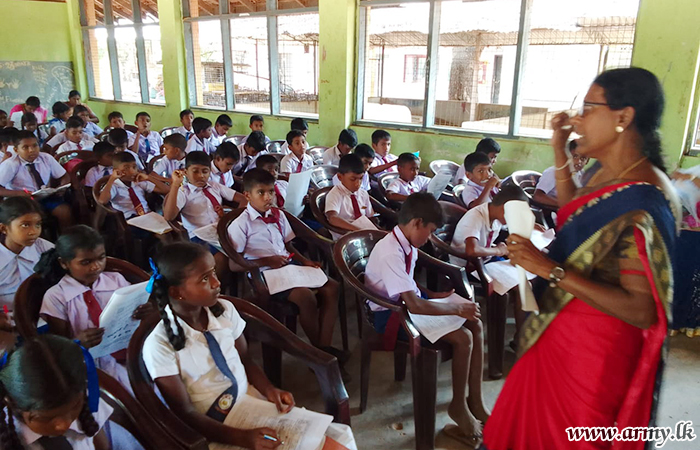 232 Brigade Arranges Seminar for Grade 5 Scholarship Candidates in Kalkudah 