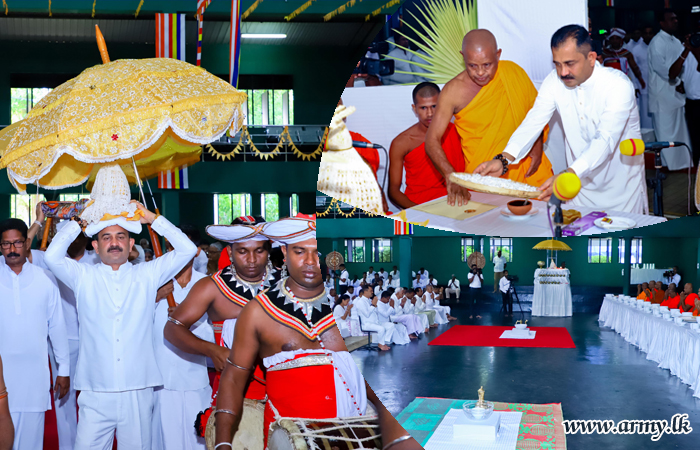All Night 'Pirith' & Alms-Giving at Saliyapura Bless GR's 40th Anniversary 
