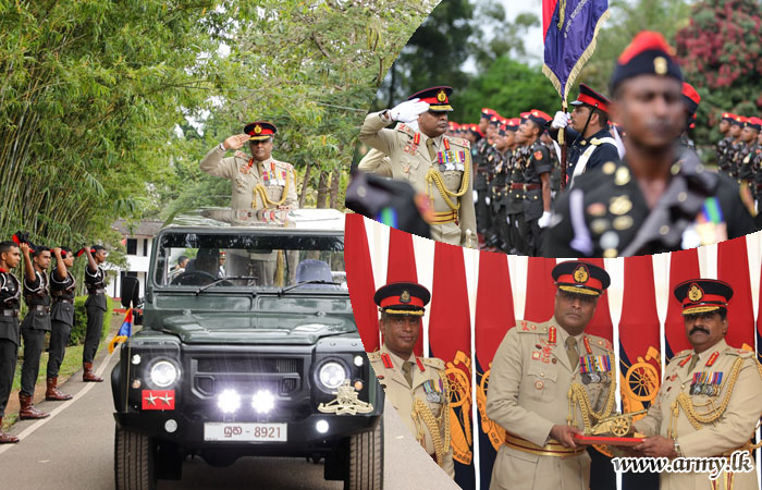 Gunners Bid Farewell to Outgoing SLA Colonel Commandant & Chief of Staff  