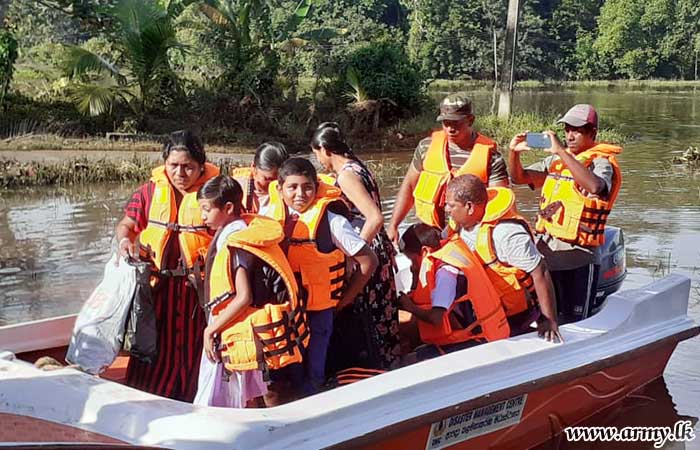 61 Division Troops Provide Transport for Students Sitting Grade 5 Scholarship Examination 