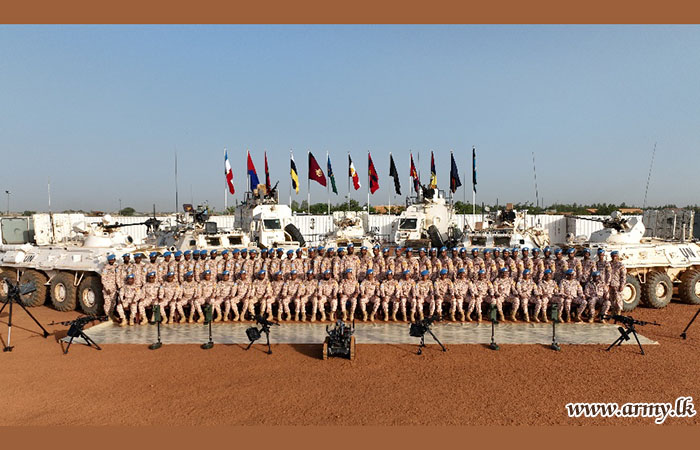 Troops in Mali Join 74th Army Anniversary  