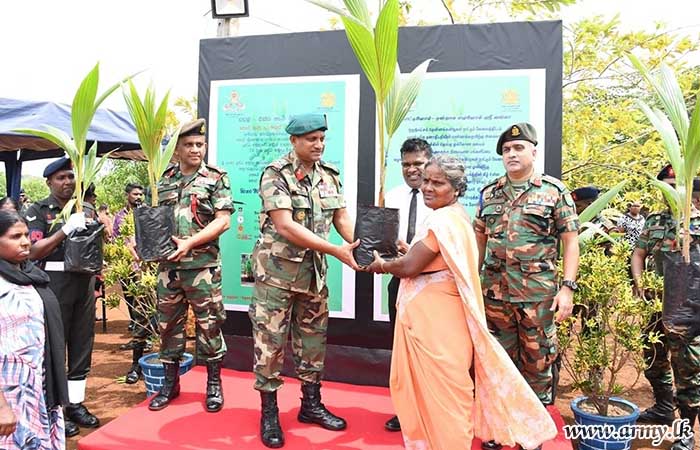 Security Force HQ - Wanni Initiates 2nd Coconut Triangle in North
