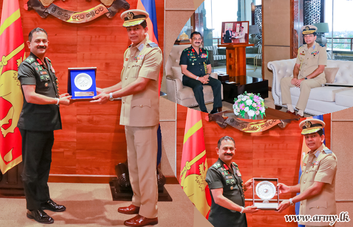 New CSD Director General Greets Commander
