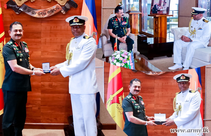 Kenyan Defence Attaché Pays Courtesies to Army Chief  