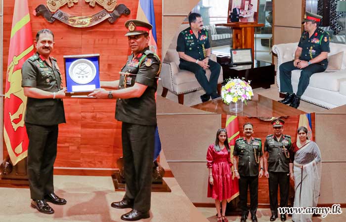 Retiring Deputy Chief of Staff Recalls Memories with Army Chief 
