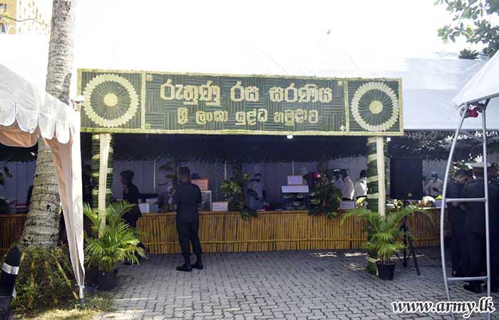 Troops Support ‘Ruhunu Rasa Saraniya’ Food Festival in Galle
