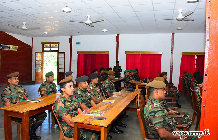 Workshop on Logistics Held for Officers at SFHQ-C