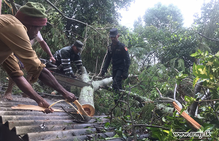 SFHQ-C Troops Busy with Disaster Relief Operations