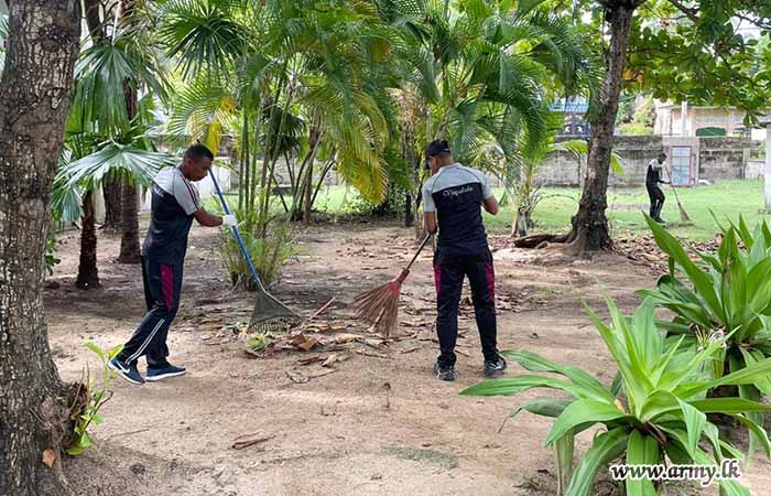 Velvettiturai Divisional Hospital Compound Cleaned up 