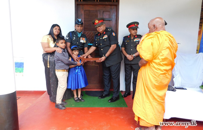 SLSC Builds New House for a Senior Non- Commissioned Officer
