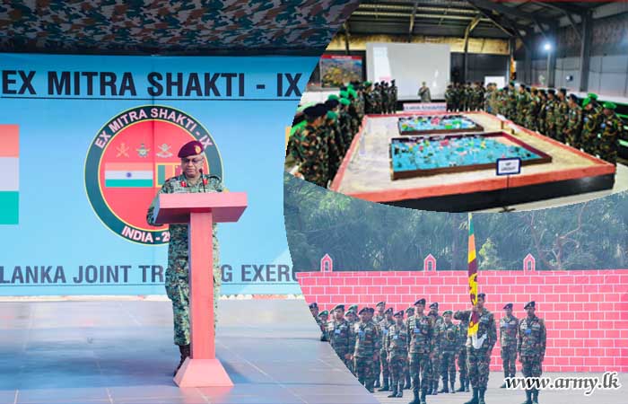 9th Mitra Shakti Exercise Begins in Pune