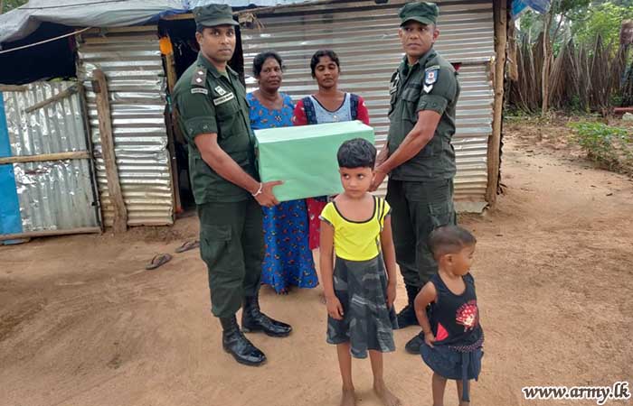 68 Infantry Division Troops Use Own Cash to Provide Dry Rations to the Deserving
