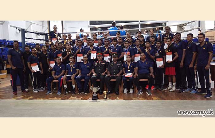 Male & Female Army Boxers in Clifford Cup Boxing Tournament-2023 Emerge Champions