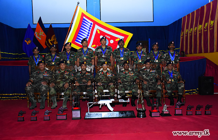 படையணிகளுக்கிடையிலான போர் துப்பாக்கிச் சூட்டு போட்டி-2023 தியத்தலாவையில் நிறைவு