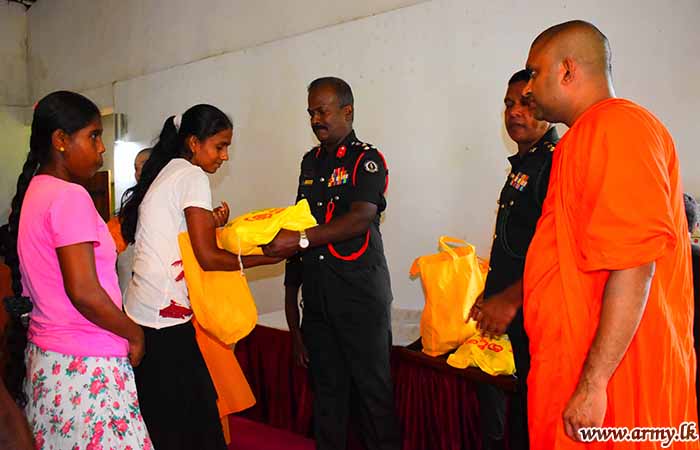 53 Infantry Division Troops Facilitate Free Distribution of Dry Ration Packs to Deserving Families 