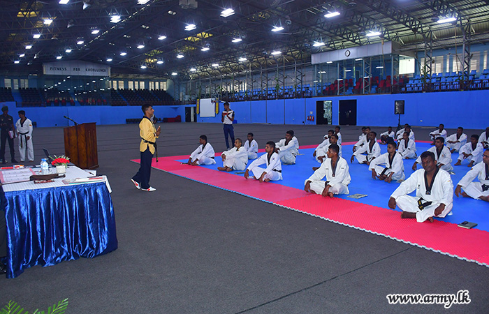Regimental Taekwondo Instructors Refresh Knowledge 