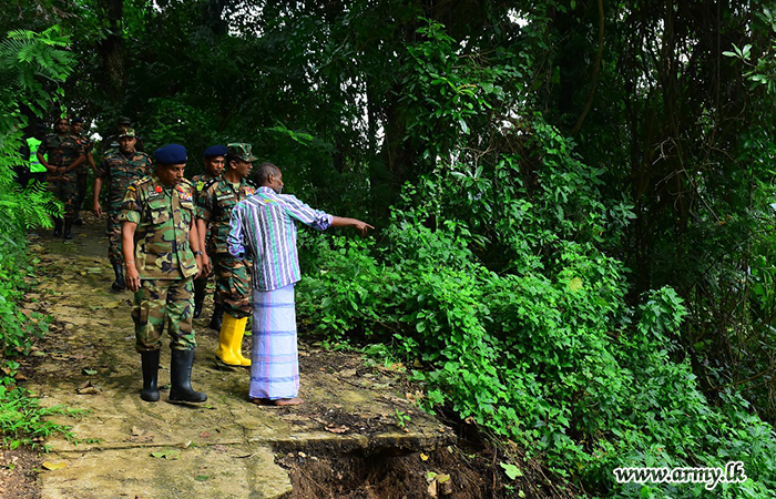 SF – Central Troops Take Precautions against Potential Landslides