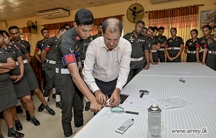 Directorate of Provost Holds Workshop on 'Fingerprinting'