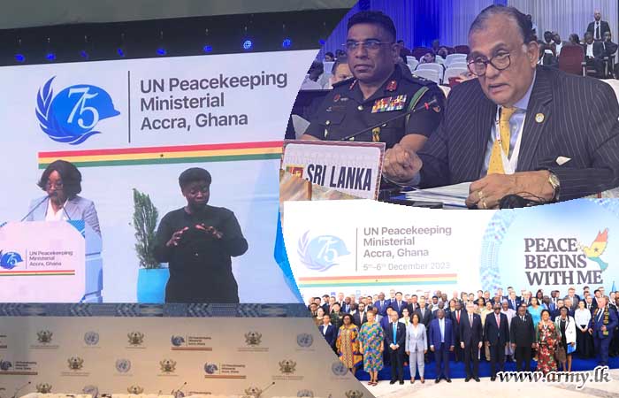Sri Lanka Assures Professional & Continued Commitment for UN Peacekeeping Operations 