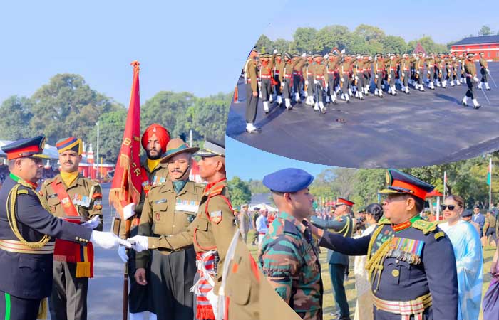 04 Sri Lanka Army Officer Cadets in Historic PoP at India's IMA Receives Insignia