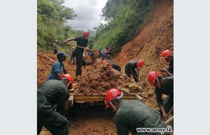 Central Troops Clear Blocked Railway Track in Haliela