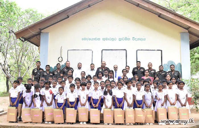 12 Infantry Division Provides Essential School Accessories to Needy Students in Wellawaya