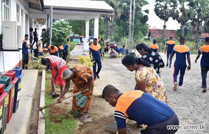 64 Infantry Division Joins Dengue Prevention at Oddusudan Hospital Compound
