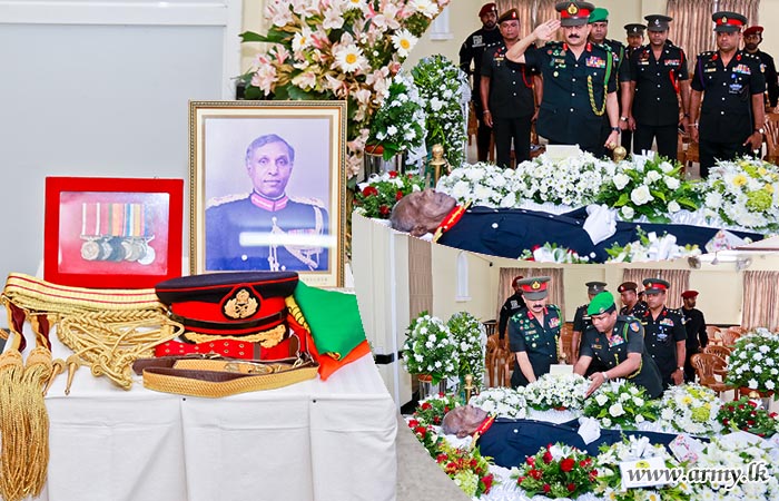 Commander Pays Last Respect to SLLI War Hero