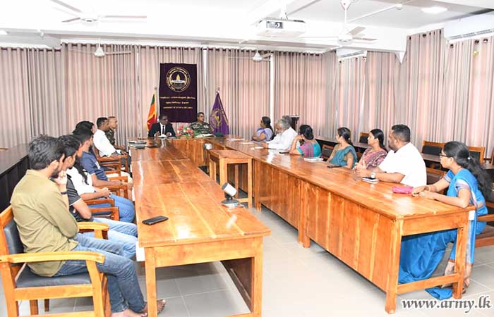 Support of Army Personnel for Introduction of New Agri Techniques in Wanni Assured 