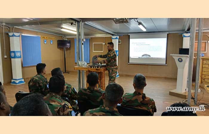 Sri Lankan Contingent in UNIFIL Sharpen Technical Capabilities