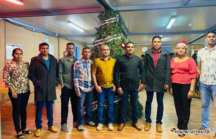 14 SLFPC Troops in Lebanon Share Christmas Spirits 