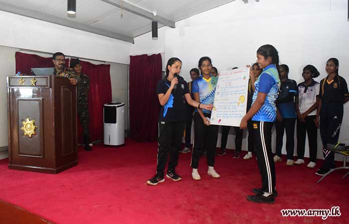 24 Infantry Division on Request Holds ‘Leadership Programme’ for Girls in Two Ampara Schools