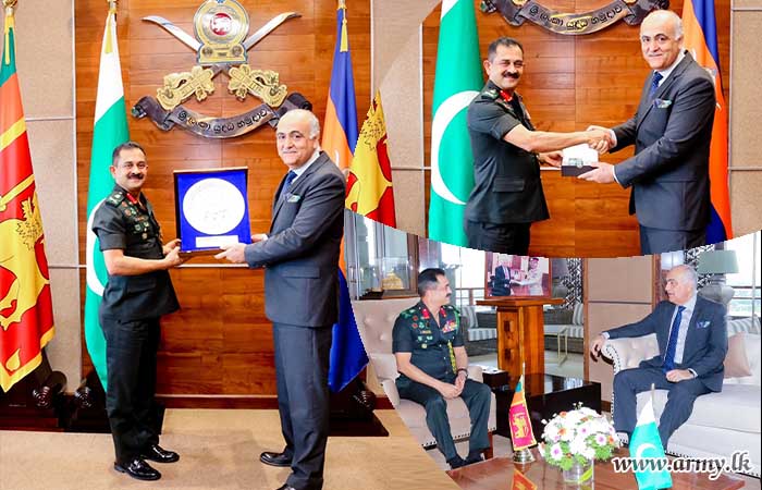 Outgoing Pakistan’s High Commissioner Pays Courtesies   