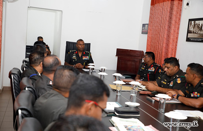 New Director Sports Speaks to Secretaries in All Army Sports Committees 