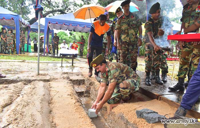 ආරක්ෂක සේනා මුලස්ථානය - නැගෙනහිර කාන්තා  සෙබළියක සදහා නව නිවසක් ඉදිකිරීමට කටයුතු කරයි.