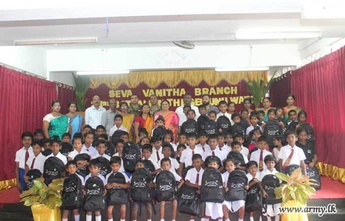 23 Gemunu Watch Distributes School Accessories and Coconut Saplings