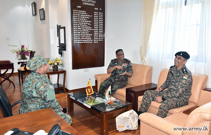 Indian High Commission’s Asst Defence Advisor Reaches SFHQ - MLT