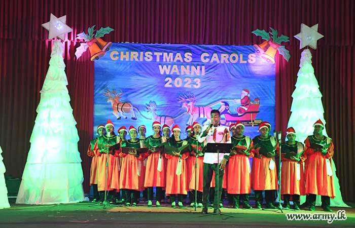 56 පාබල සේනාංකය ‘වන්නි නත්තල් ගීතීකා - 2023’ සංවිධානය කරයි