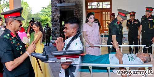 Army Commander Visits War Heroes at ‘Mihindu Seth Medura’ with New Year Spirits