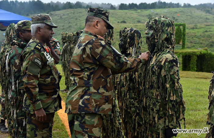 සැඟවුණු වෙඩික්කරු පුහුණු පාඨමාලාව සාර්ථකව අවසන්