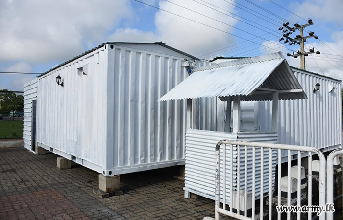 SF-Wanni Welcomes Modified Accommodation Complex for Troops on Mobile Duty