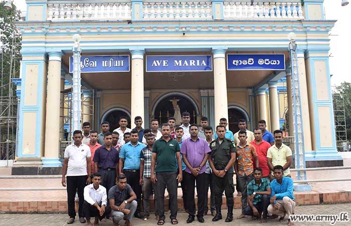 541 Infantry Brigade Troops Embark on Historical Excursion near Mannar