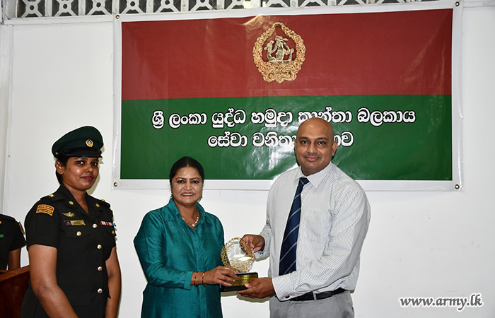 இராணுவ மகளிர் படையணி சேவை வனிதையர் பிரிவினால்   'பெண்கள் உடல்நலப் பிரச்சினைகள்' பற்றிய  பட்டறை 