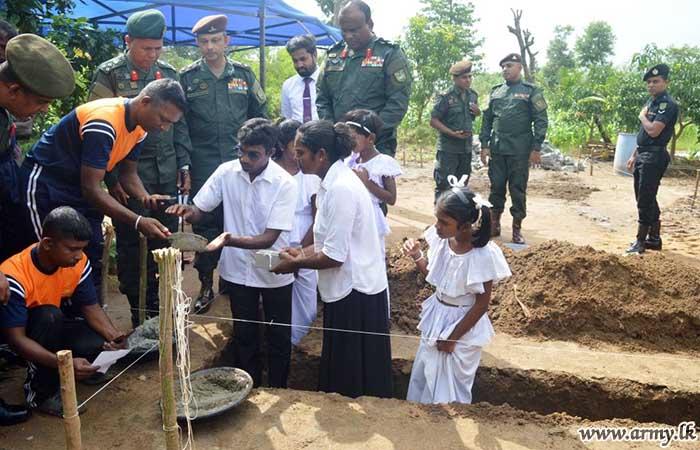 Commencement of Building Homes for Deserving Families by 22 Infantry Division