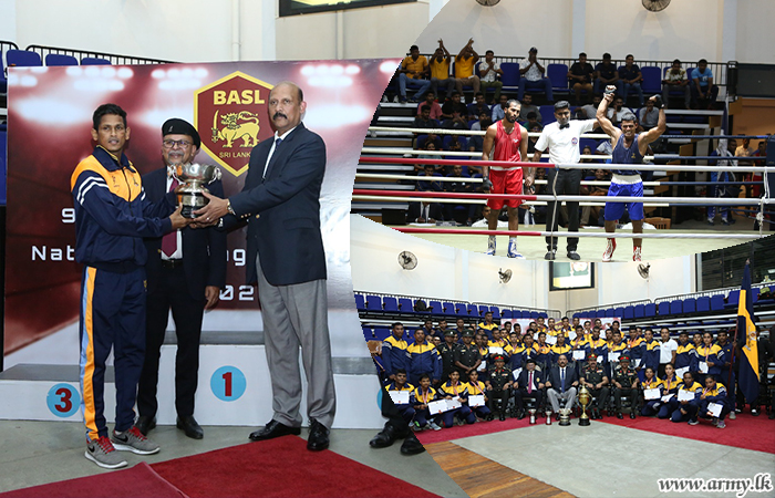 Army Boxers Clinch the 96th National Boxing Championship 2023 